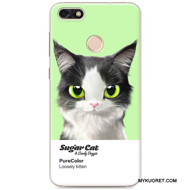 Kuori Huawei Y6 Pro 2017 Maalaus Ihana Sininen, Kotelo Huawei Y6 Pro 2017 Suojaus Läpinäkyvä Persoonallisuus