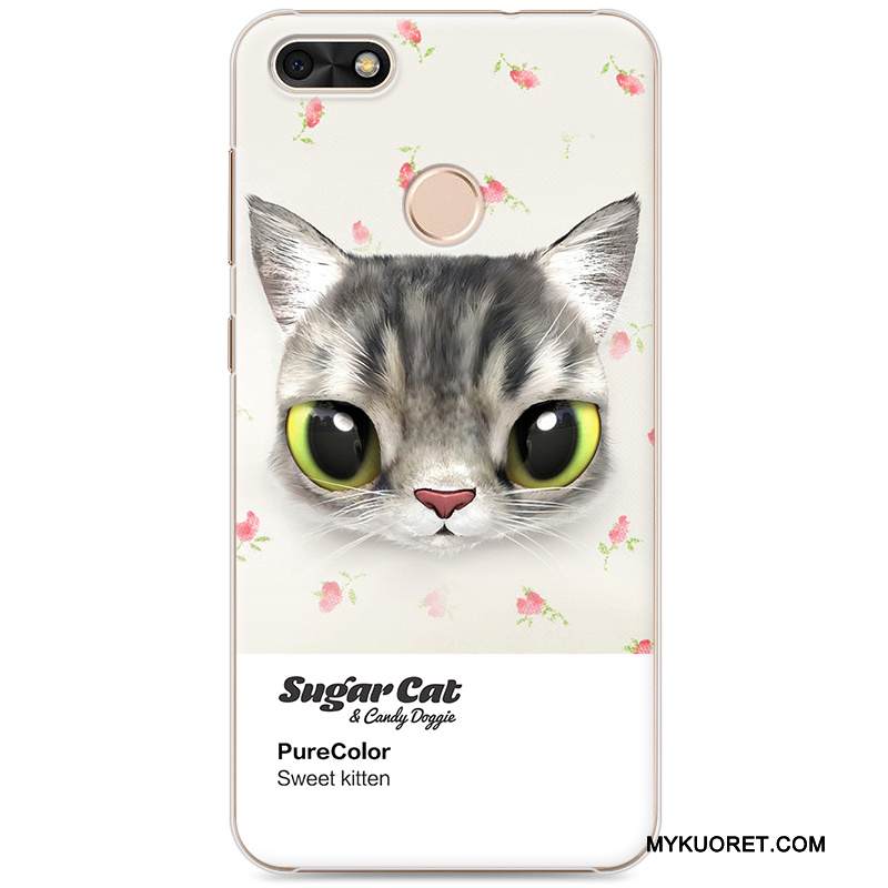 Kuori Huawei Y6 Pro 2017 Maalaus Ihana Sininen, Kotelo Huawei Y6 Pro 2017 Suojaus Läpinäkyvä Persoonallisuus