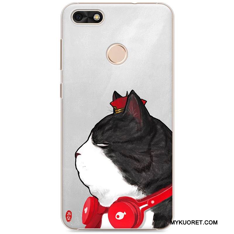 Kuori Huawei Y6 Pro 2017 Maalaus Kova Pieni, Kotelo Huawei Y6 Pro 2017 Suojaus Vihreä Kustannukset