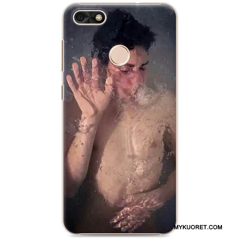 Kuori Huawei Y6 Pro 2017 Maalaus Kova Pieni, Kotelo Huawei Y6 Pro 2017 Suojaus Vihreä Kustannukset