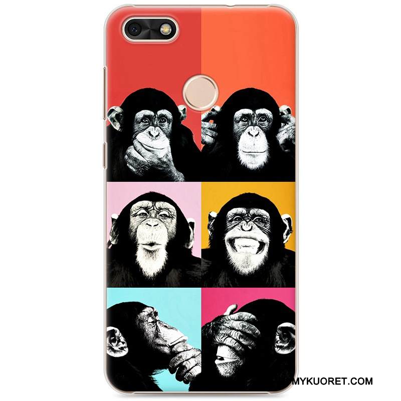 Kuori Huawei Y6 Pro 2017 Maalaus Kova Pieni, Kotelo Huawei Y6 Pro 2017 Suojaus Vihreä Kustannukset