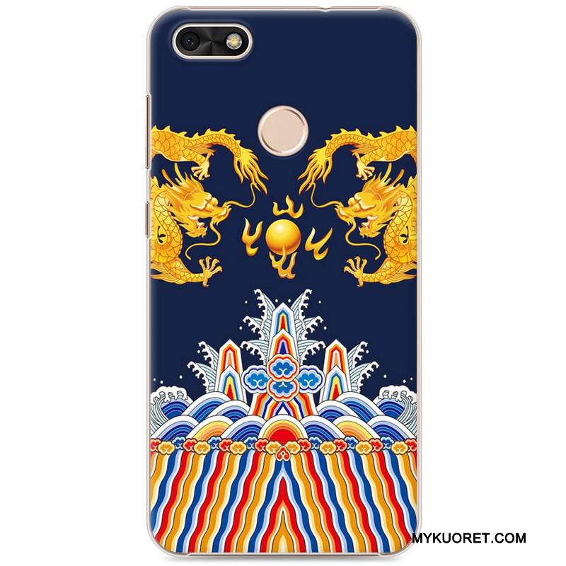 Kuori Huawei Y6 Pro 2017 Maalaus Kova Pieni, Kotelo Huawei Y6 Pro 2017 Suojaus Vihreä Kustannukset