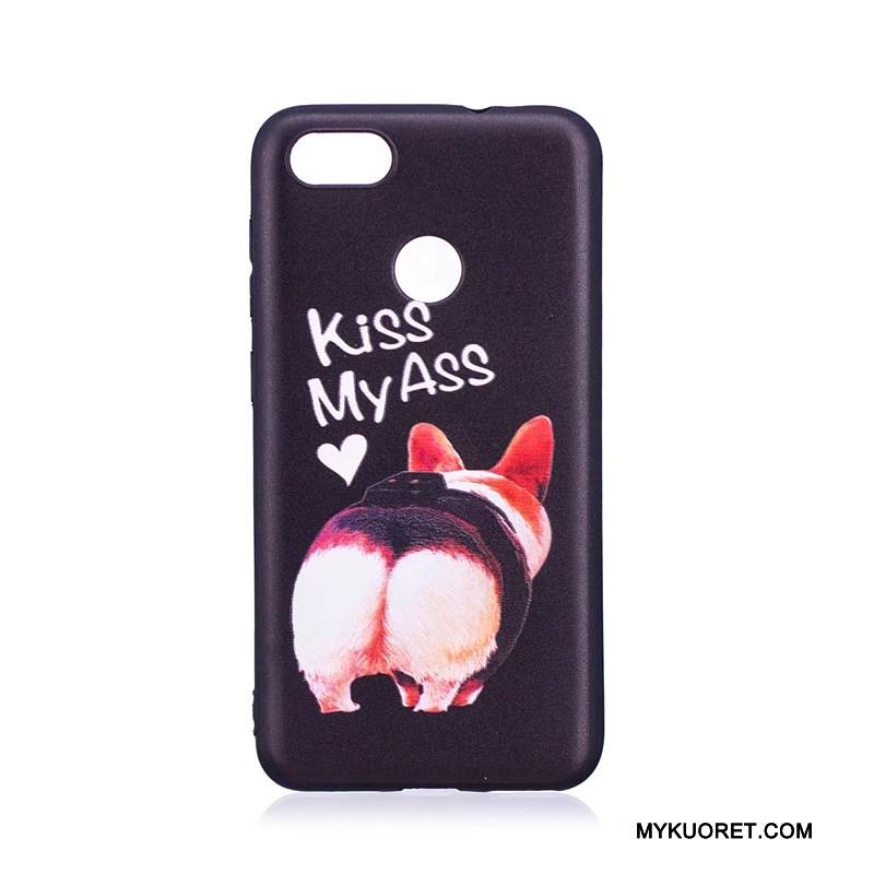 Kuori Huawei Y6 Pro 2017 Pehmeä Neste Puhelimen Kuoret Trendi, Kotelo Huawei Y6 Pro 2017 Suojaus Tummansininen