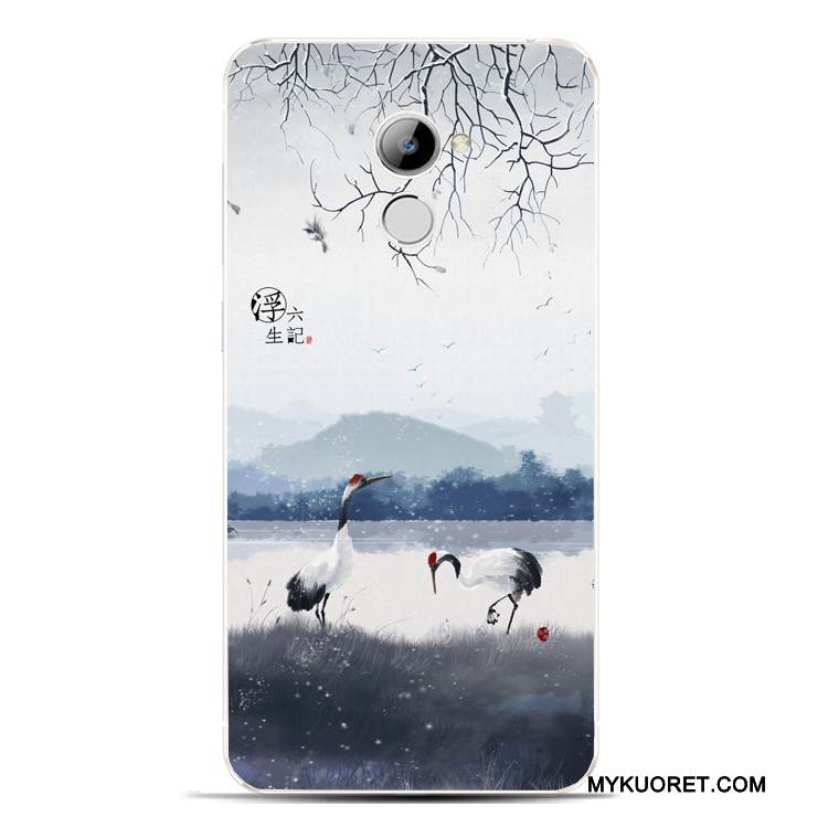 Kuori Huawei Y6 Pro 2017 Silikoni Puhelimen Kuoret Kaunis, Kotelo Huawei Y6 Pro 2017 Suojaus Murtumaton Vihreä