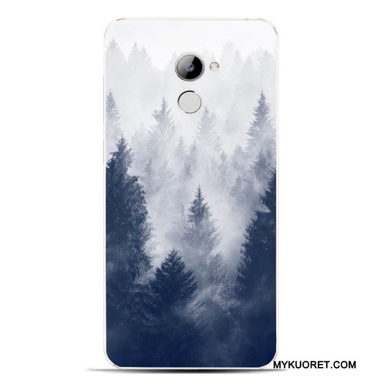 Kuori Huawei Y6 Pro 2017 Silikoni Puhelimen Kuoret Kaunis, Kotelo Huawei Y6 Pro 2017 Suojaus Murtumaton Vihreä