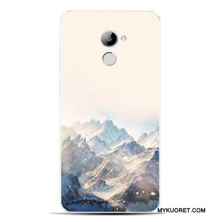 Kuori Huawei Y6 Pro 2017 Silikoni Puhelimen Kuoret Kaunis, Kotelo Huawei Y6 Pro 2017 Suojaus Murtumaton Vihreä