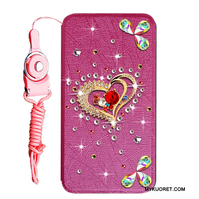 Kuori Huawei Y6 Pro 2017 Strassi Kulta Puhelimen Kuoret, Kotelo Huawei Y6 Pro 2017 Suojaus