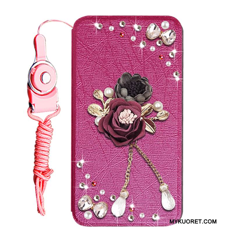 Kuori Huawei Y6 Pro 2017 Strassi Kulta Puhelimen Kuoret, Kotelo Huawei Y6 Pro 2017 Suojaus