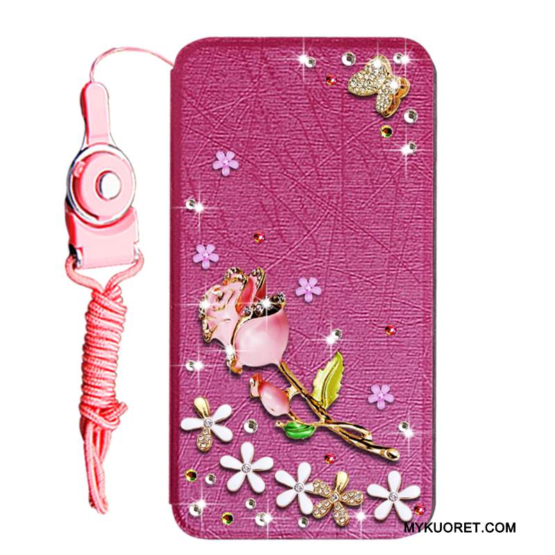 Kuori Huawei Y6 Pro 2017 Strassi Kulta Puhelimen Kuoret, Kotelo Huawei Y6 Pro 2017 Suojaus