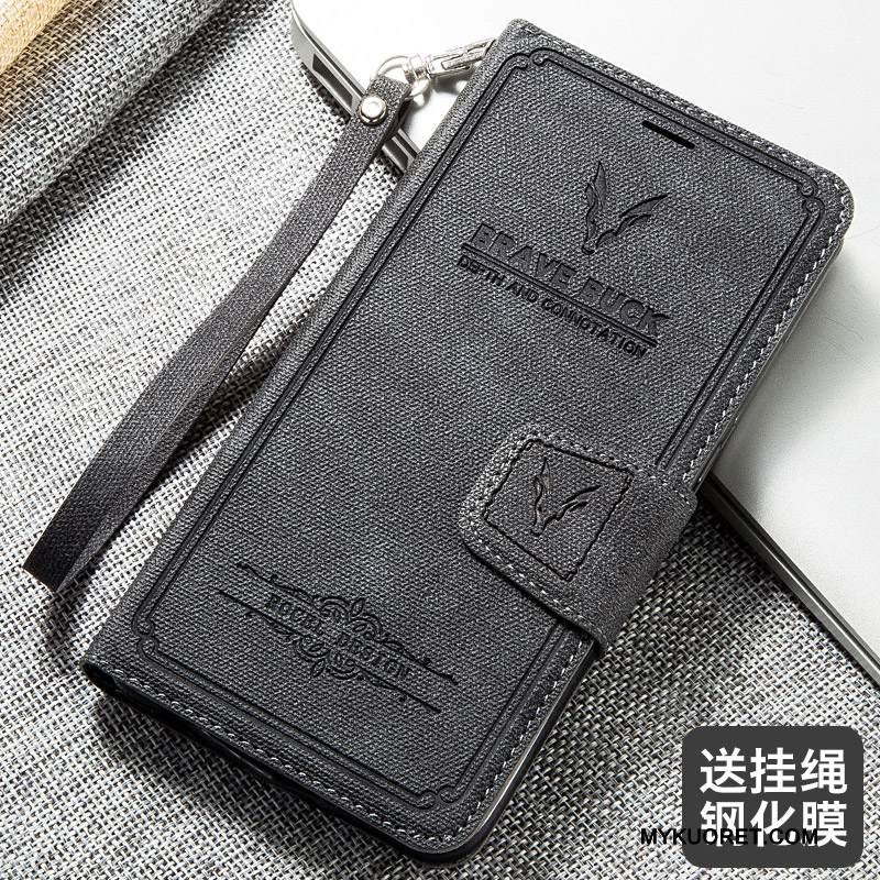 Kuori Huawei Y6 Pro 2017 Suojaus Murtumaton Syvä Väri, Kotelo Huawei Y6 Pro 2017 Laukut Puhelimen Kuoret Harmaa