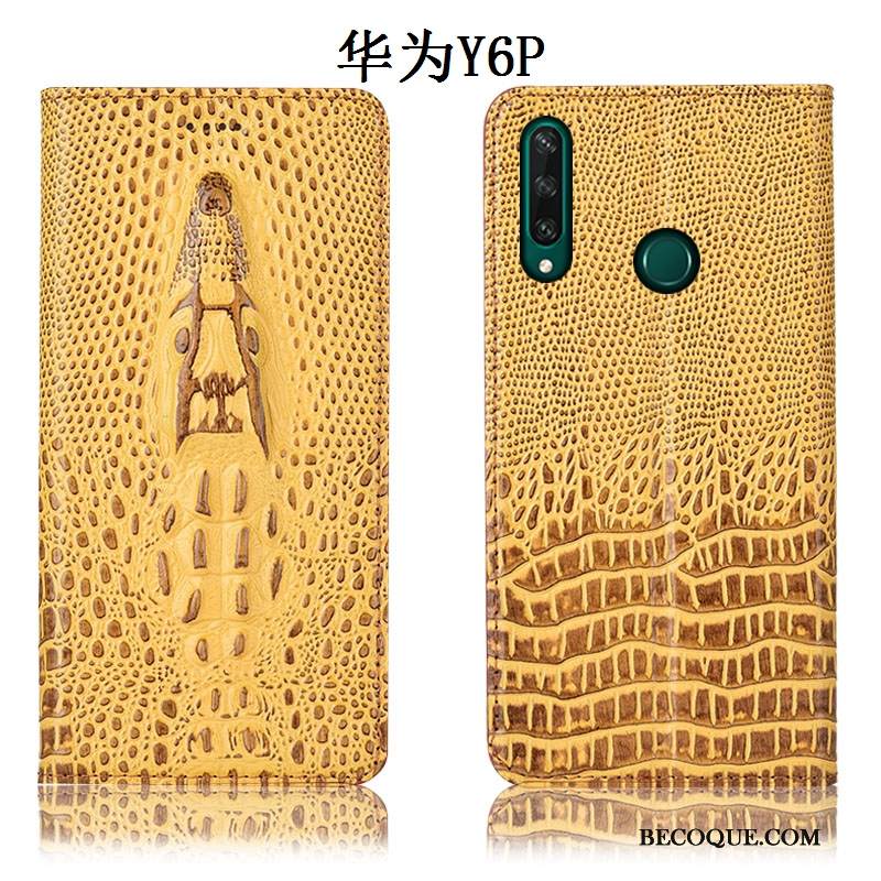 Kuori Huawei Y6p Laukut Sininen Murtumaton, Kotelo Huawei Y6p Nahka Puhelimen Kuoret