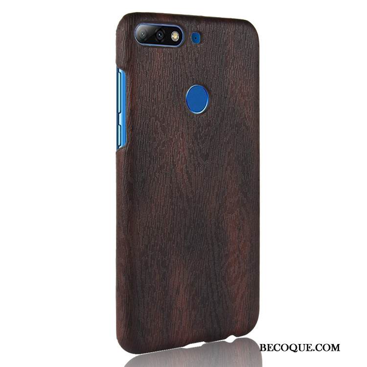 Kuori Huawei Y7 2018 Nahka Kova Valo, Kotelo Huawei Y7 2018 Suojaus Puhelimen Kuoret