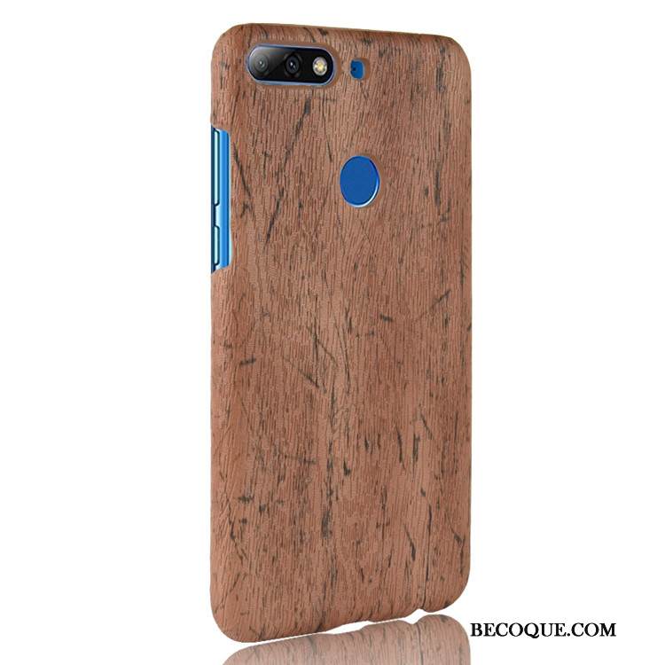 Kuori Huawei Y7 2018 Nahka Kova Valo, Kotelo Huawei Y7 2018 Suojaus Puhelimen Kuoret