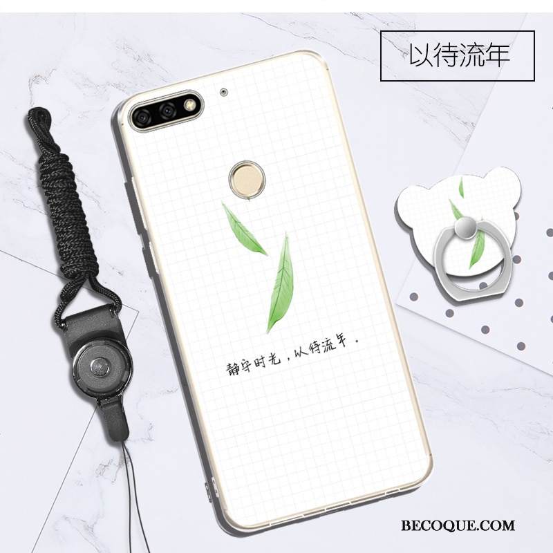 Kuori Huawei Y7 2018 Pehmeä Neste Puhelimen Kuoret Violetti, Kotelo Huawei Y7 2018 Suojaus Ripustettavat Koristeet