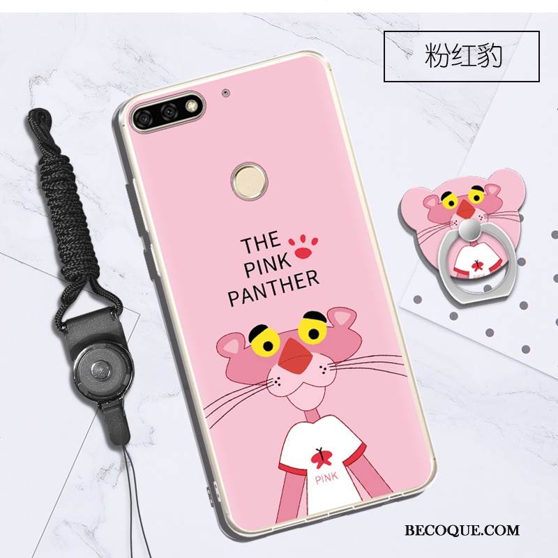 Kuori Huawei Y7 2018 Pehmeä Neste Puhelimen Kuoret Violetti, Kotelo Huawei Y7 2018 Suojaus Ripustettavat Koristeet