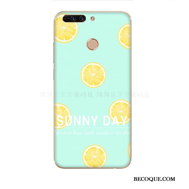 Kuori Huawei Y7 2018 Sitruuna Puhelimen Kuoret, Kotelo Huawei Y7 2018 Ohut 说