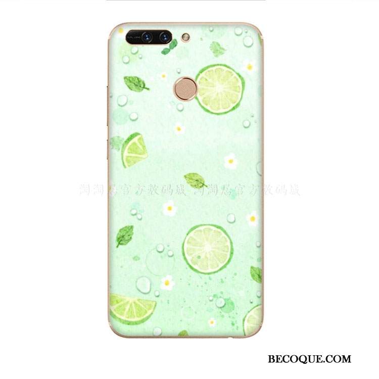 Kuori Huawei Y7 2018 Sitruuna Puhelimen Kuoret, Kotelo Huawei Y7 2018 Ohut 说