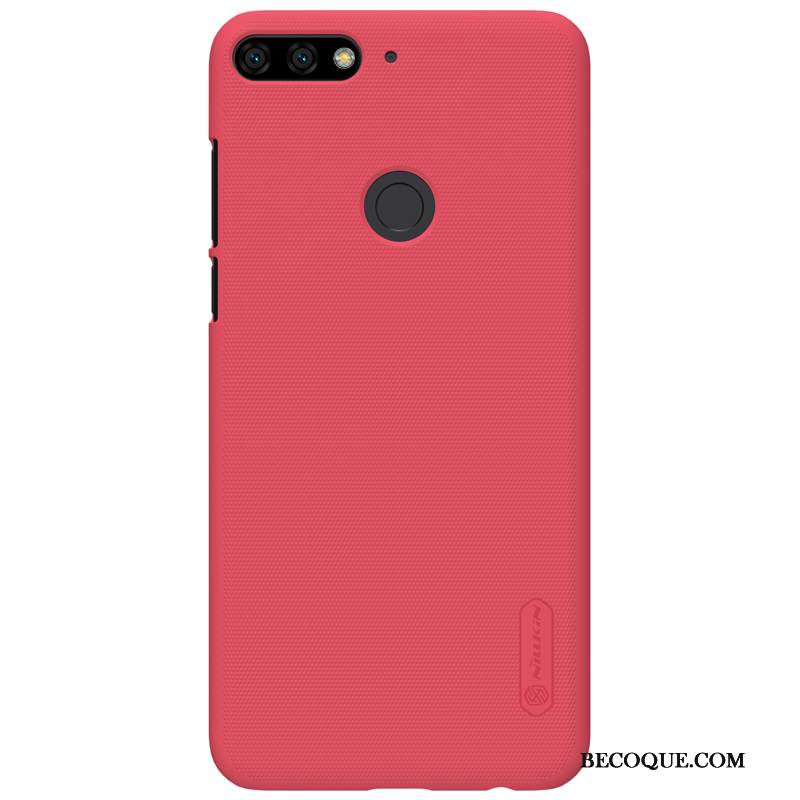 Kuori Huawei Y7 2018 Suojaus Murtumaton Valkoinen, Kotelo Huawei Y7 2018 Puhelimen Kuoret Pesty Suede