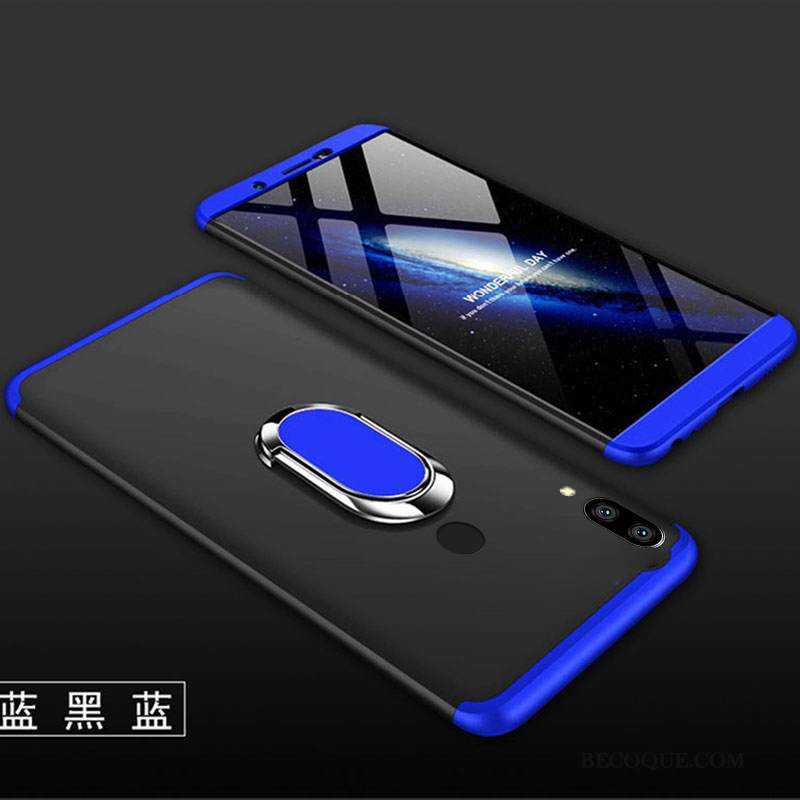 Kuori Huawei Y7 2019 Laukut Kova Pesty Suede, Kotelo Huawei Y7 2019 Luova Kulta Puhelimen Kuoret