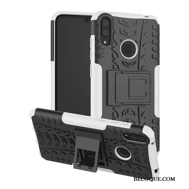 Kuori Huawei Y7 2019 Laukut Puhelimen Kuoret Musta, Kotelo Huawei Y7 2019 Tuki