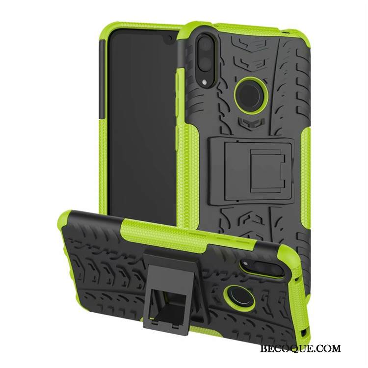 Kuori Huawei Y7 2019 Laukut Puhelimen Kuoret Musta, Kotelo Huawei Y7 2019 Tuki