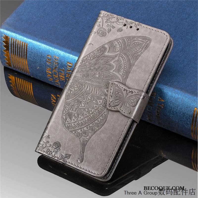 Kuori Huawei Y7 2019 Nahka Murtumaton Jauhe, Kotelo Huawei Y7 2019 Laukut Puhelimen Kuoret Trendi