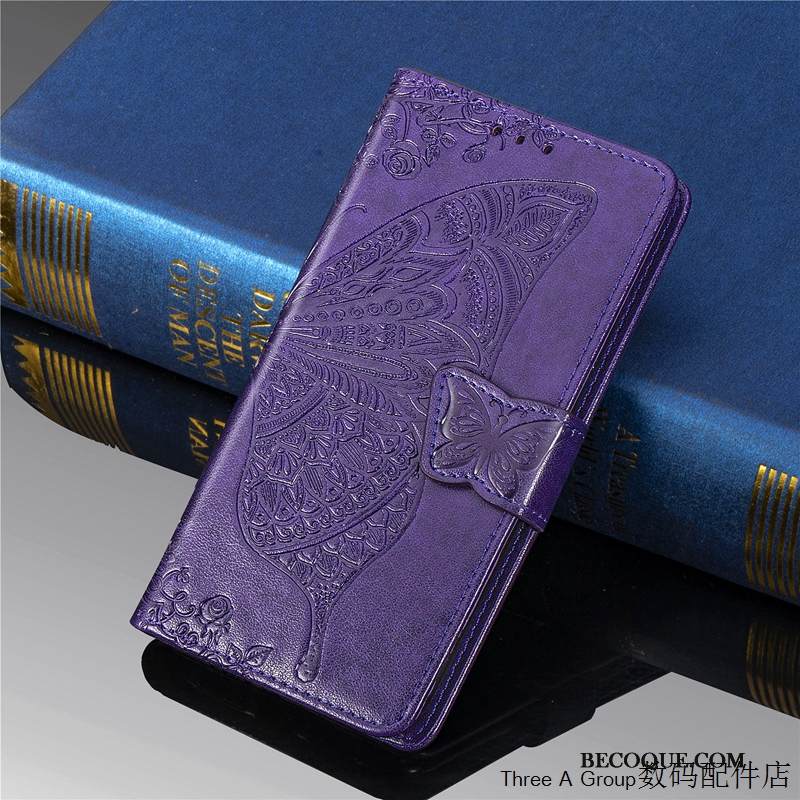 Kuori Huawei Y7 2019 Nahka Murtumaton Jauhe, Kotelo Huawei Y7 2019 Laukut Puhelimen Kuoret Trendi