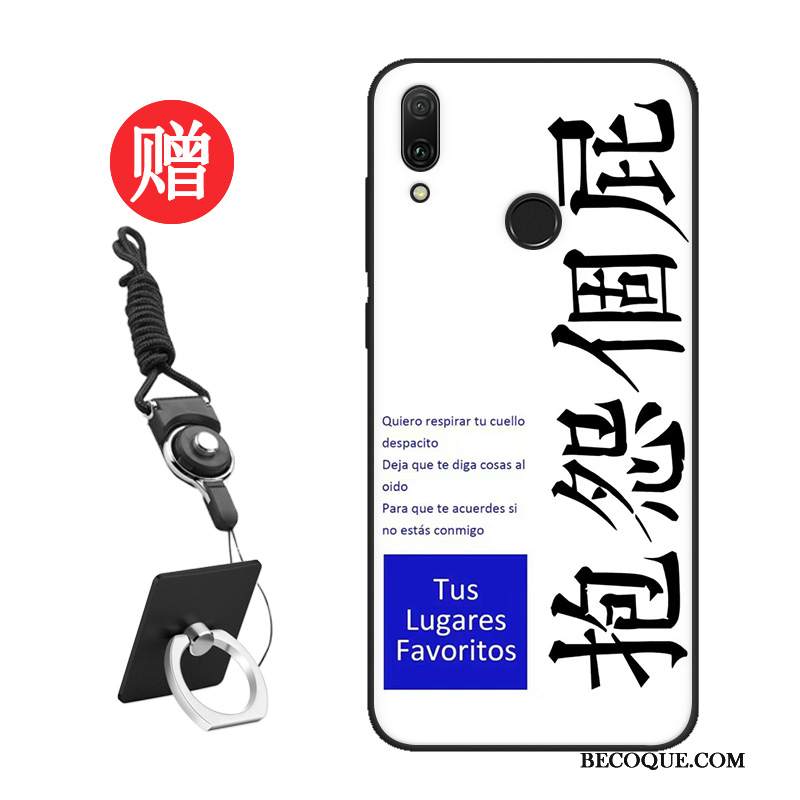 Kuori Huawei Y7 2019 Silikoni Karkaisu Pieni, Kotelo Huawei Y7 2019 Suojaus Trendi Muokata