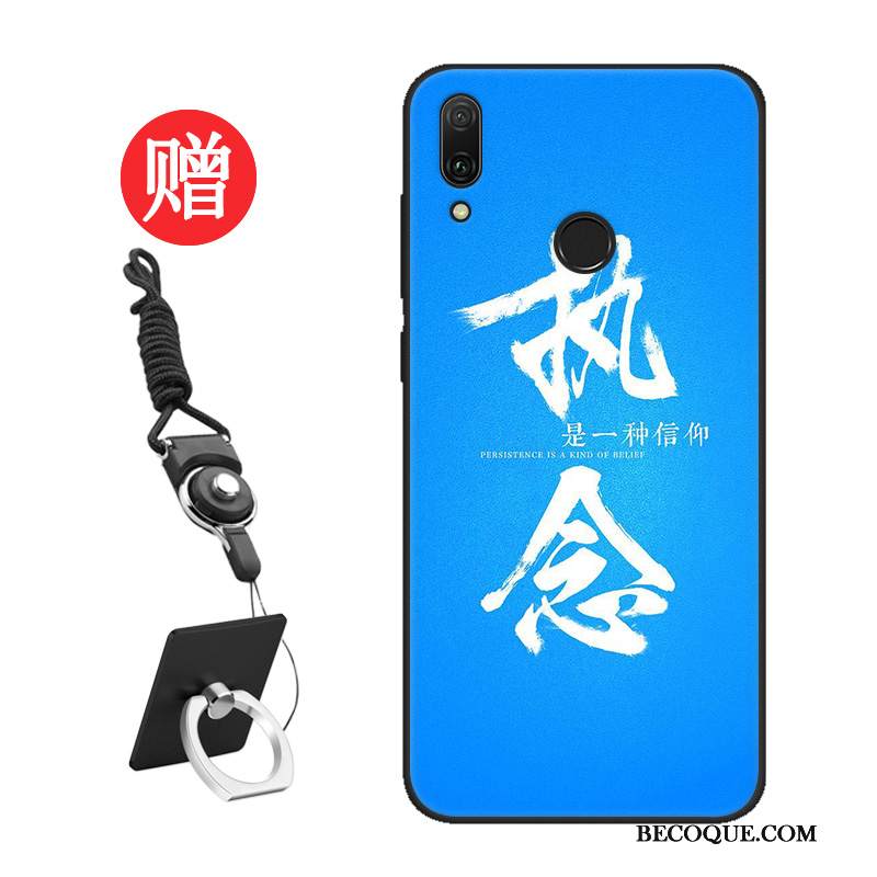 Kuori Huawei Y7 2019 Silikoni Karkaisu Pieni, Kotelo Huawei Y7 2019 Suojaus Trendi Muokata