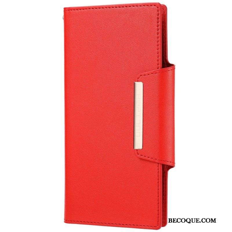 Kuori Kotelot Samsung Galaxy S23 Ultra 5G Irrotettava Hopeanvärinen Lukko