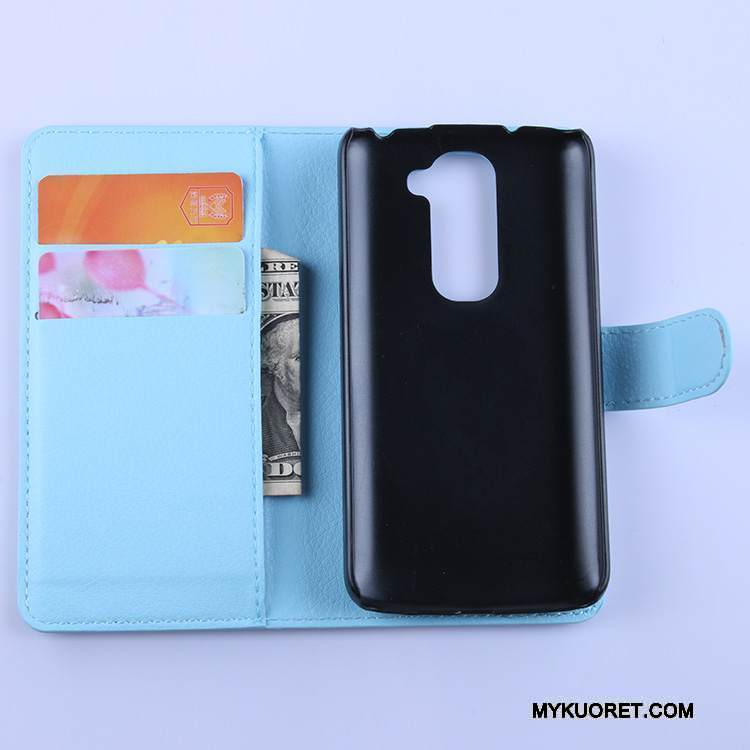 Kuori Lg G2 Kuoret Puhelimen Kuoret Kortti, Kotelo Lg G2 Suojaus Musta