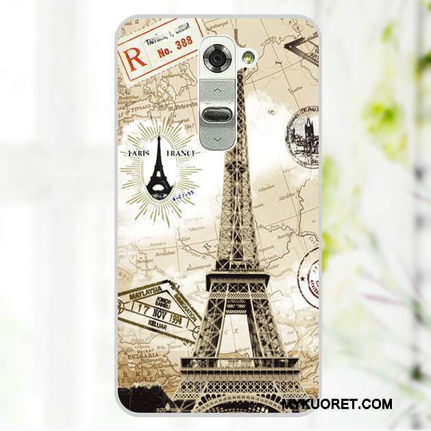 Kuori Lg G2 Maalaus Takakansi Puhelimen Kuoret, Kotelo Lg G2 Suojaus Jauhe