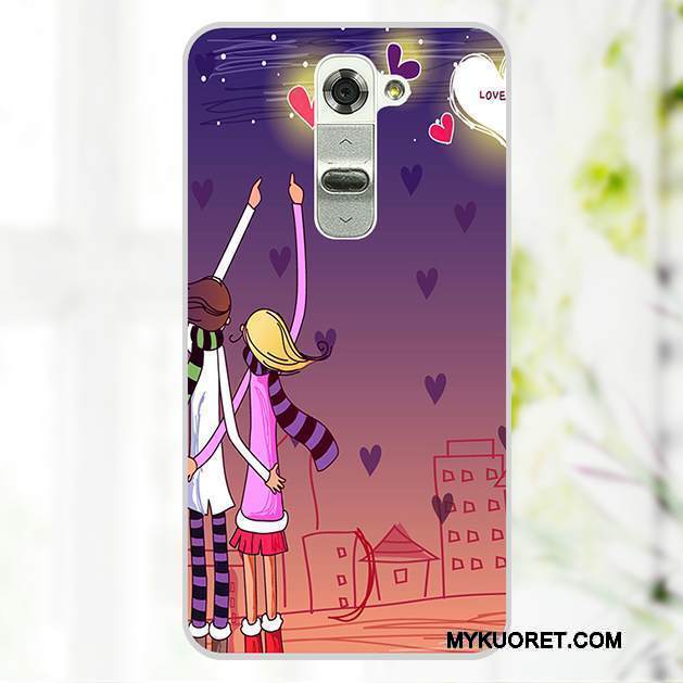 Kuori Lg G2 Maalaus Takakansi Puhelimen Kuoret, Kotelo Lg G2 Suojaus Jauhe