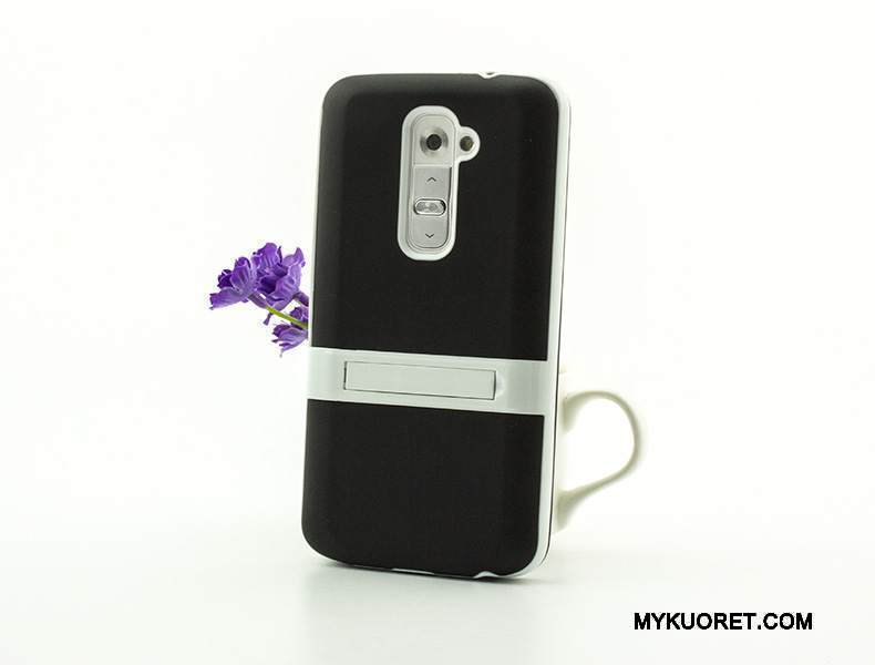 Kuori Lg G2 Pehmeä Neste Kevyt Pesty Suede, Kotelo Lg G2 Suojaus Sininen Puhelimen Kuoret