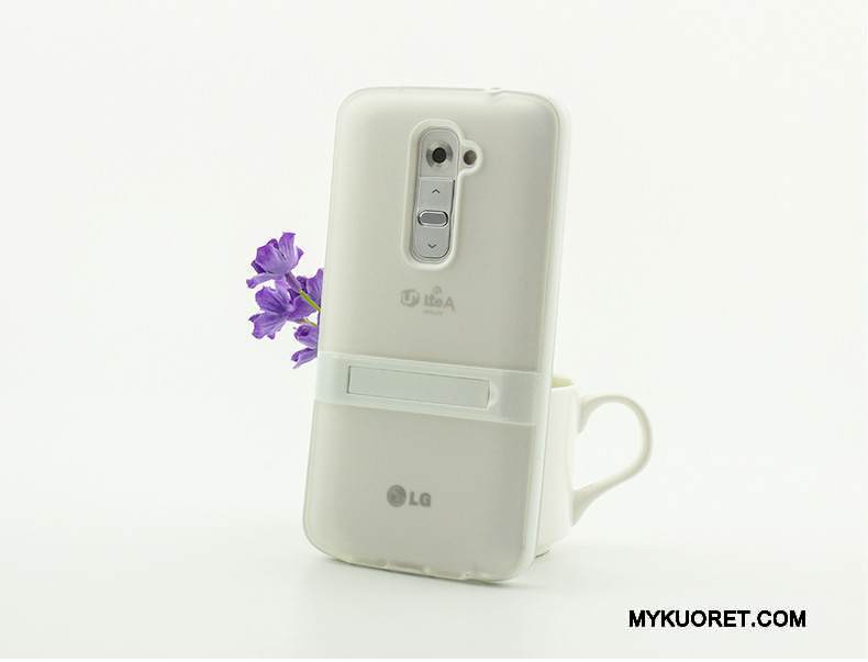 Kuori Lg G2 Pehmeä Neste Kevyt Pesty Suede, Kotelo Lg G2 Suojaus Sininen Puhelimen Kuoret