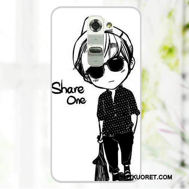 Kuori Lg G2 Sarjakuva Takakansi Puhelimen Kuoret, Kotelo Lg G2 Maalaus Sininen