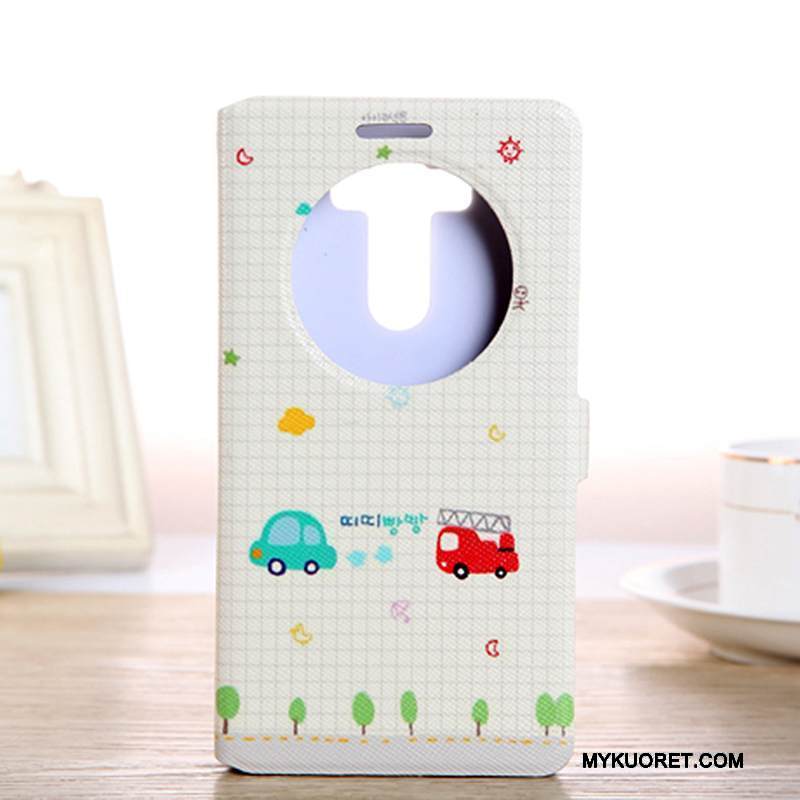 Kuori Lg G3 Maalaus Avaa Ikkuna Trendi, Kotelo Lg G3 Pehmeä Neste Puhelimen Kuoret Musta