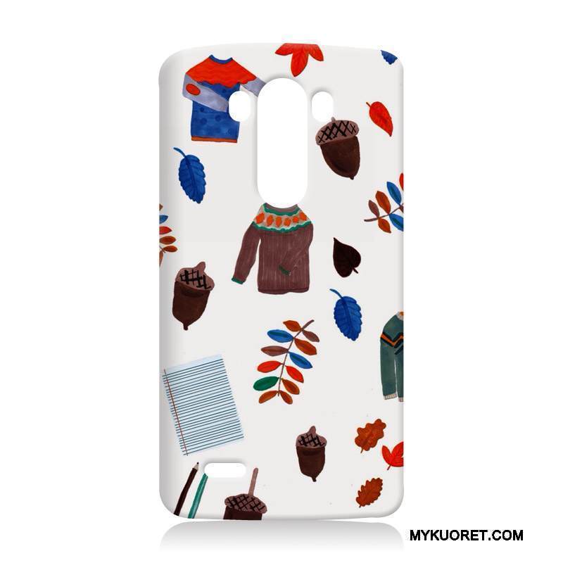 Kuori Lg G3 Pehmeä Neste Kova Puhelimen Kuoret, Kotelo Lg G3 Silikoni Murtumaton Sininen