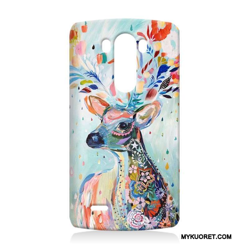 Kuori Lg G3 Pehmeä Neste Musta Puhelimen Kuoret, Kotelo Lg G3 Suojaus Kova Murtumaton