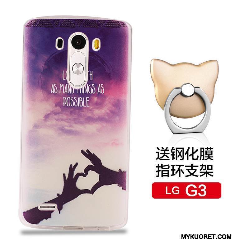 Kuori Lg G3 Pehmeä Neste Puhelimen Kuoret Murtumaton, Kotelo Lg G3 Monivärinen Muokata