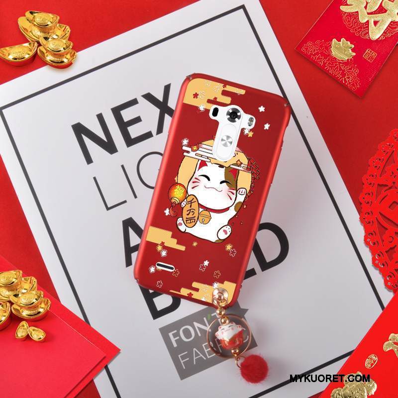 Kuori Lg G3 Ripustettavat Koristeet Kova, Kotelo Lg G3 Festivaali Pesty Suede