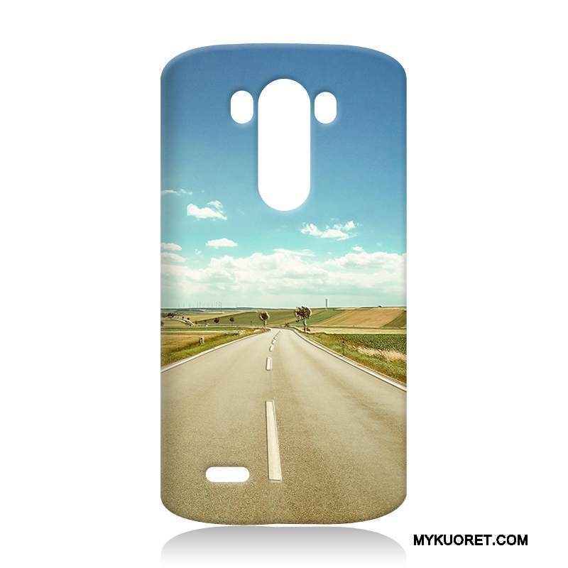 Kuori Lg G3 Silikoni Puhelimen Kuoret Sininen, Kotelo Lg G3 Pehmeä Neste Kova Murtumaton