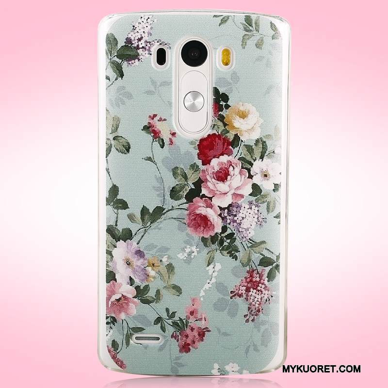 Kuori Lg G3 Suojaus Kova Puhelimen Kuoret, Kotelo Lg G3 Monivärinen Pesty Suede