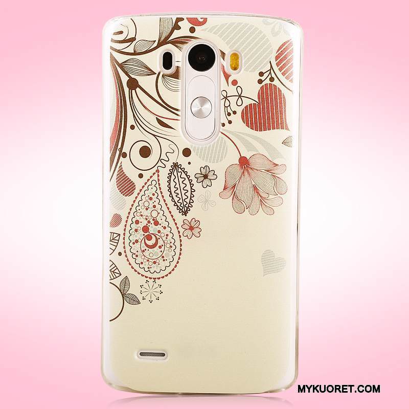 Kuori Lg G3 Suojaus Kova Puhelimen Kuoret, Kotelo Lg G3 Monivärinen Pesty Suede