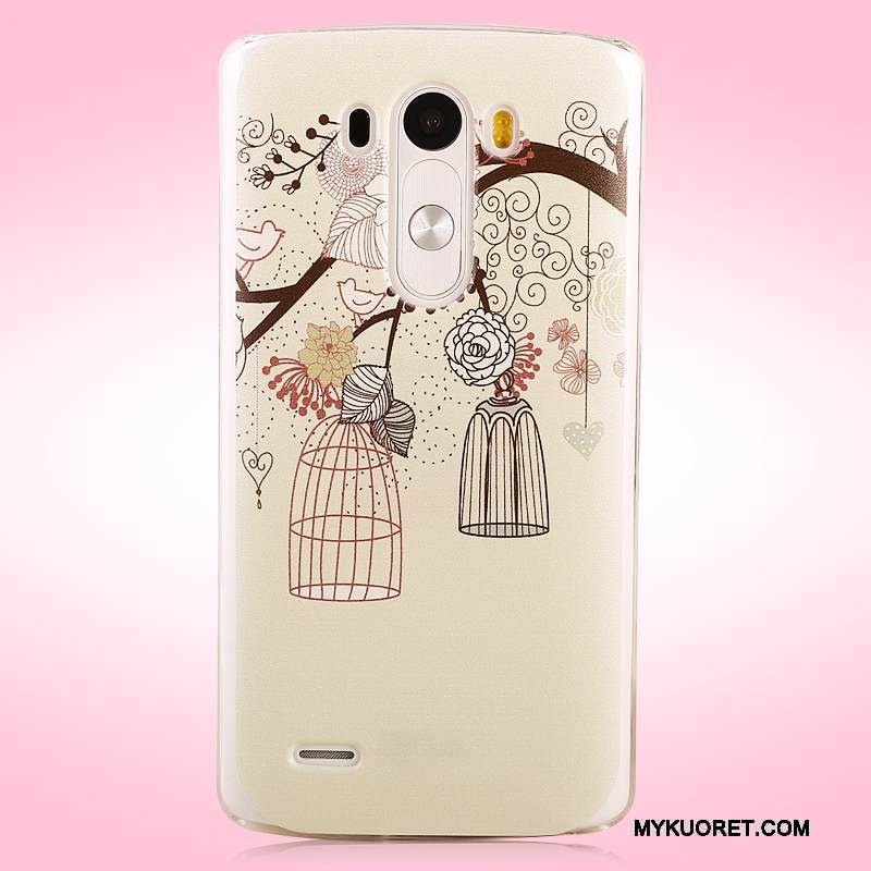Kuori Lg G3 Suojaus Kova Puhelimen Kuoret, Kotelo Lg G3 Monivärinen Pesty Suede