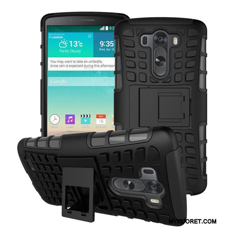 Kuori Lg G3 Suojaus Liukumaton Vihreä, Kotelo Lg G3 Luova Murtumaton Kukkakuvio