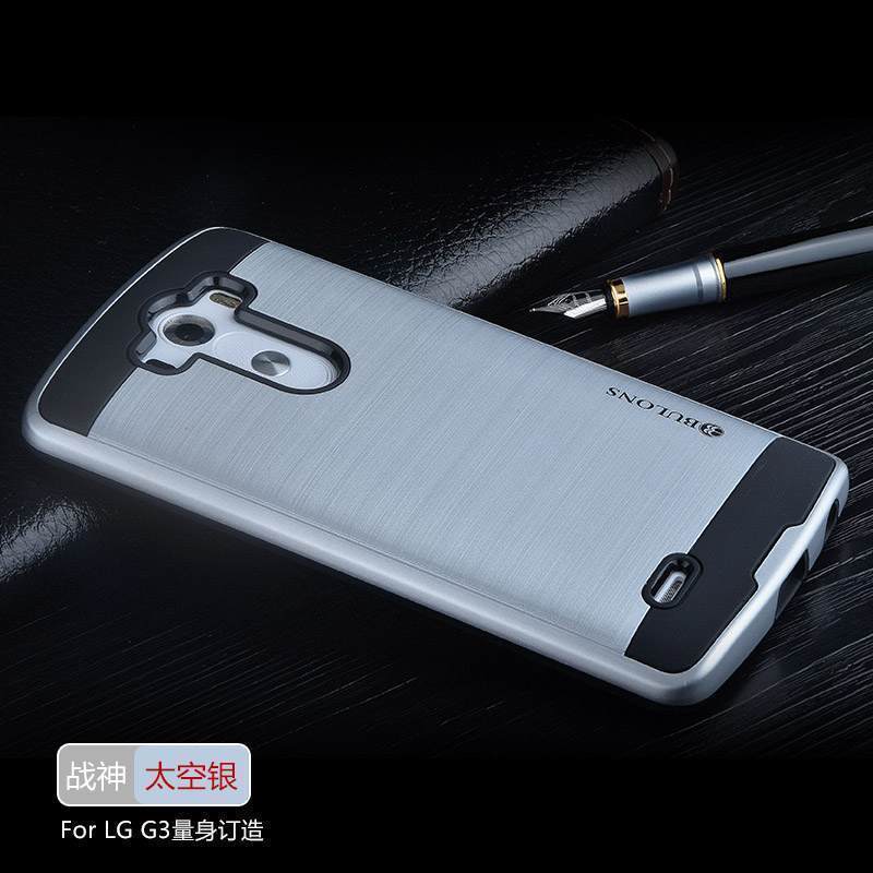 Kuori Lg G3 Suojaus Murtumaton Persoonallisuus, Kotelo Lg G3 Laukut Puhelimen Kuoret Harmaa