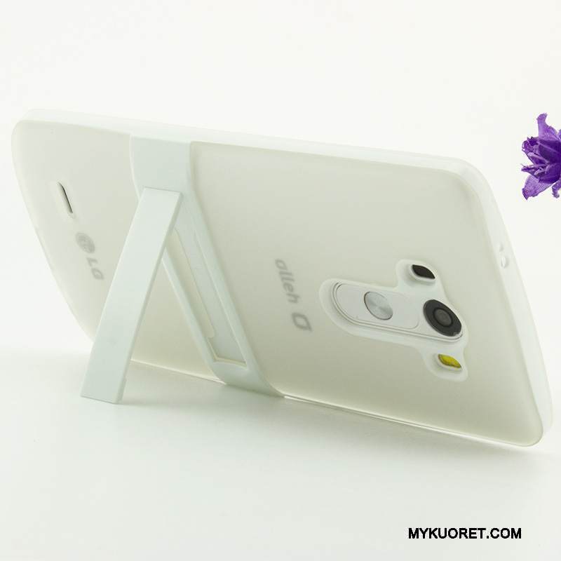 Kuori Lg G3 Tuki Ohut Oranssi, Kotelo Lg G3 Suojaus Trendi Ultra