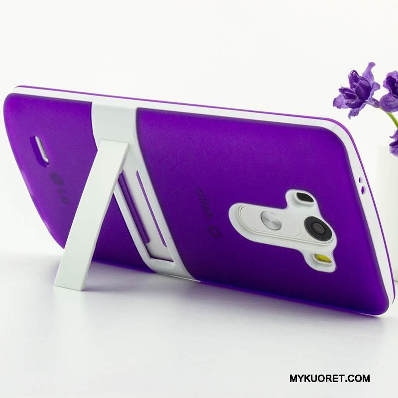 Kuori Lg G3 Tuki Ohut Oranssi, Kotelo Lg G3 Suojaus Trendi Ultra