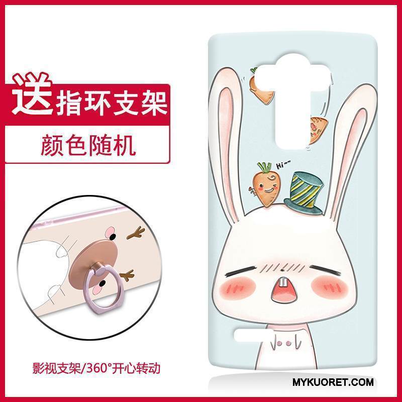 Kuori Lg G4 Kohokuviointi Puhelimen Kuoret Murtumaton, Kotelo Lg G4 Tuki Kova Sininen